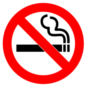 No smoking sign