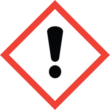 Exclamation mark safety symbol