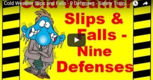 Cold Weather Slips and Falls – 9 Defenses