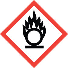 oxidizers safety symbol