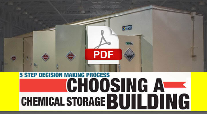 choosing a chemical storage building