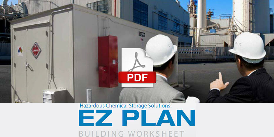 EZ Plan hazardous chemical storage solutions