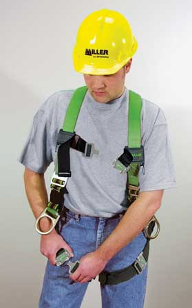 Full body safety harness leg straps